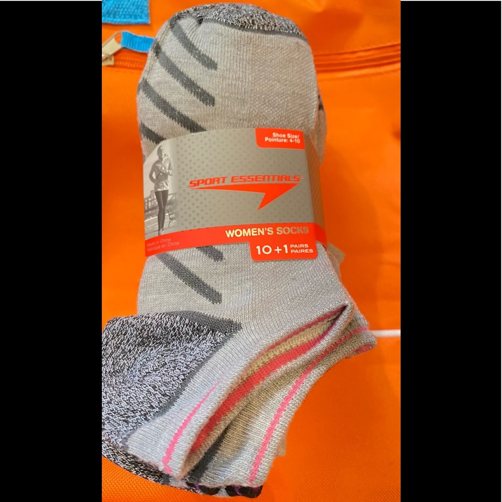 Women’s ankle socks sz 4-10 Sport essentials NWT